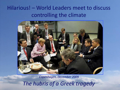 world leaders controlling the climate